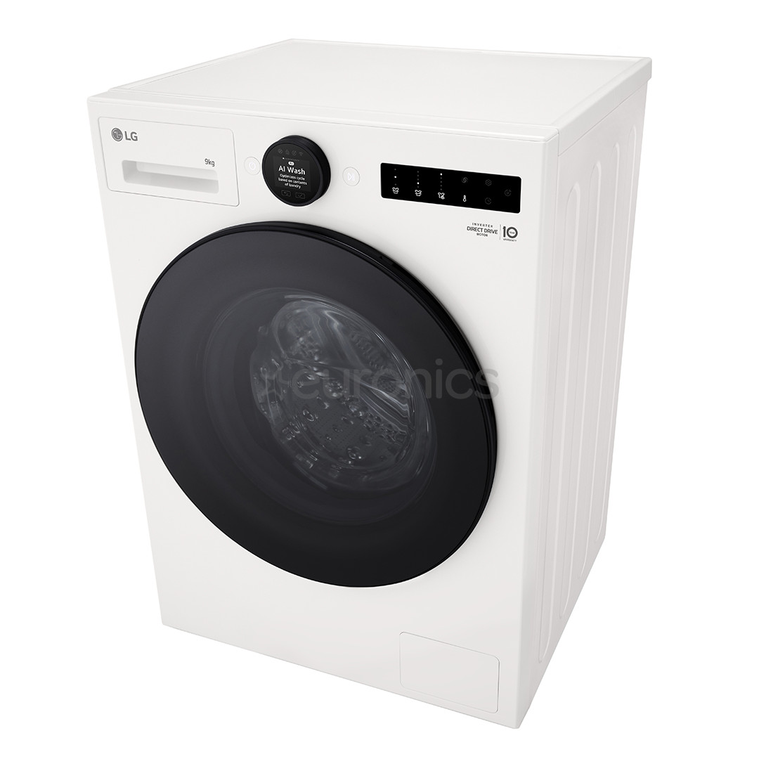 LG, 9 kg, dziļums 47.5 cm, 1200 apgr/min. - Veļas mazgājamā mašīna ar priekšējo ielādi