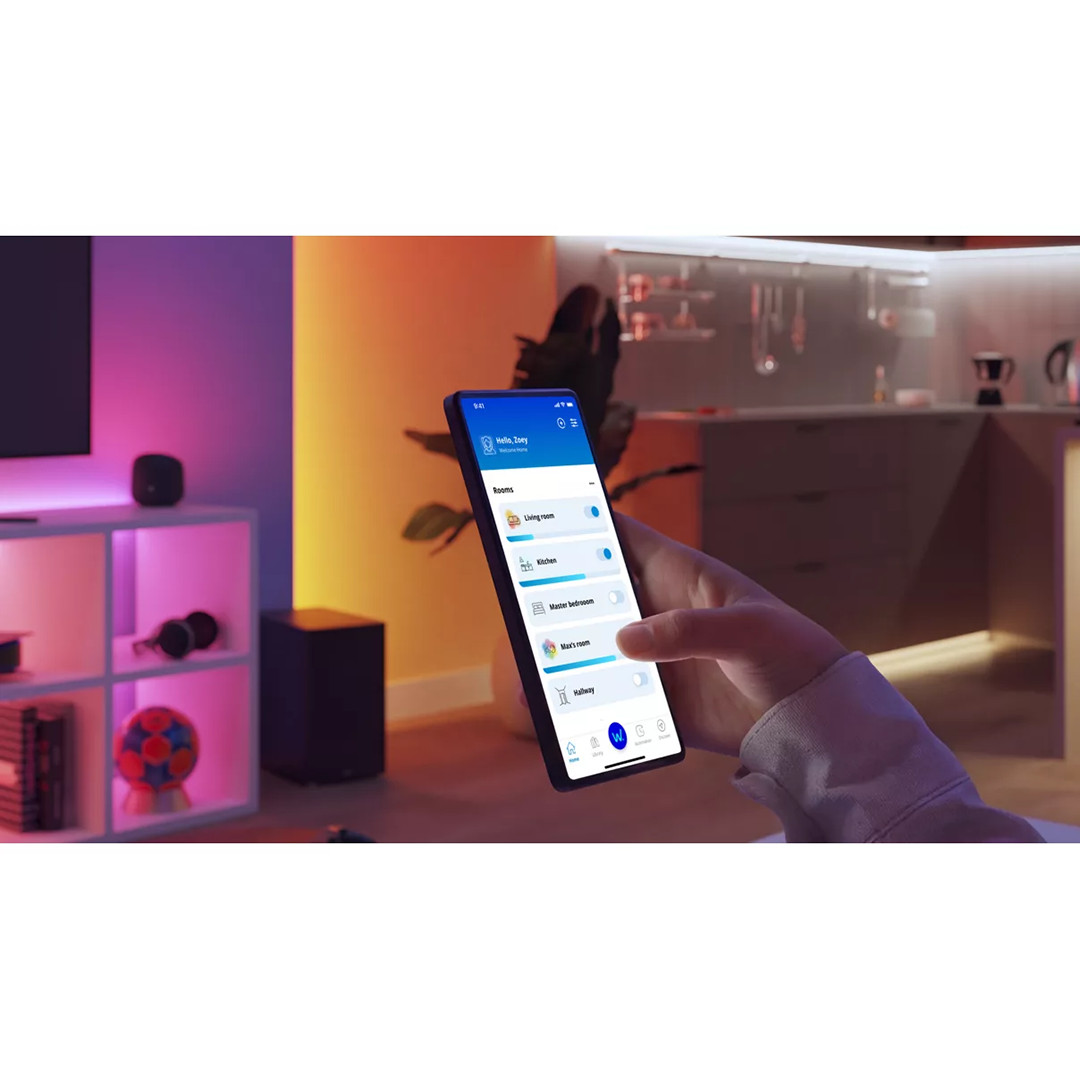 Philips Screen Sync with Strip Light, 55" - 65" TV, melna - Viedā LED lenta