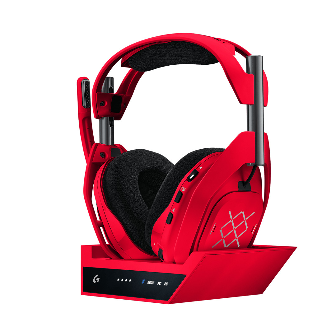 Logitech ASTRO A50 X LIGHTSPEED, mars red - Wireless headset