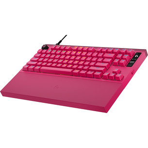 Logitech Pro X2 TKL Rapid, US, magenta - Keyboard