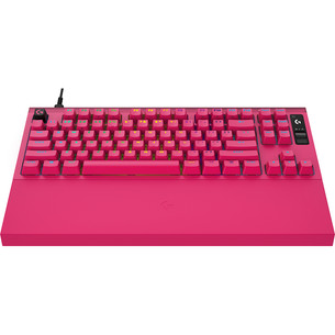 Logitech Pro X2 TKL Rapid, US, magenta - Keyboard