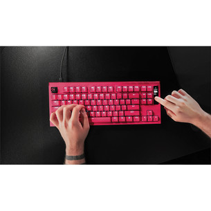 Logitech Pro X2 TKL Rapid, US, magenta - Keyboard