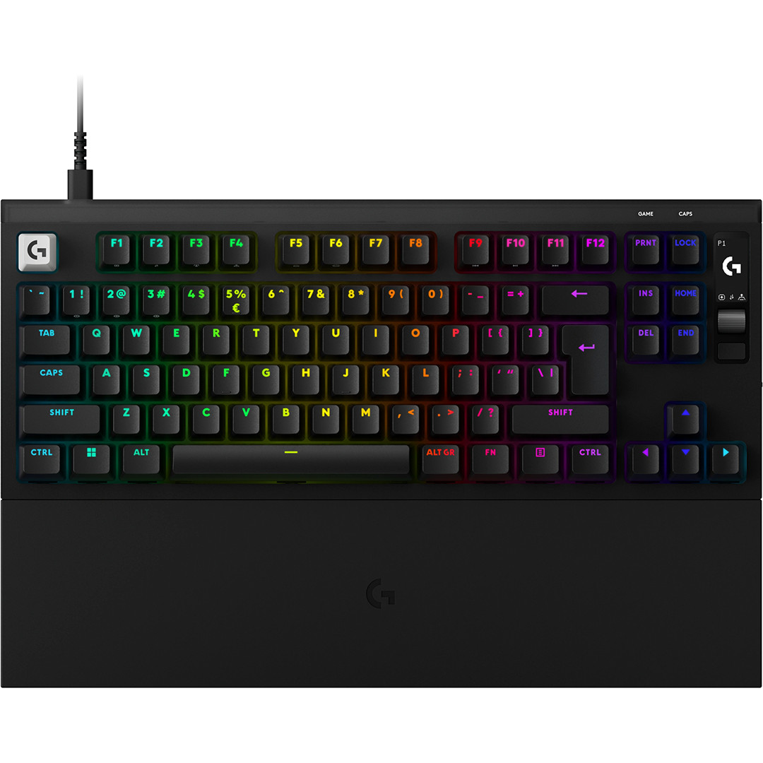 Logitech Pro X2 TKL Rapid, US, black - Keyboard