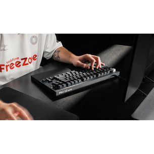 Logitech Pro X2 TKL Rapid, US, black - Keyboard