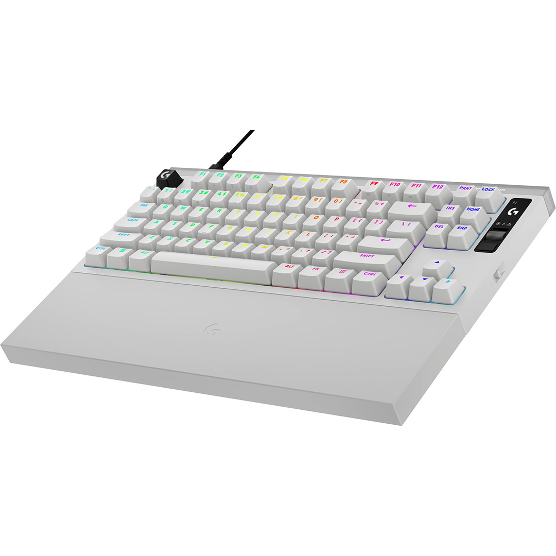 Logitech Pro X2 TKL Rapid, US, white - Keyboard