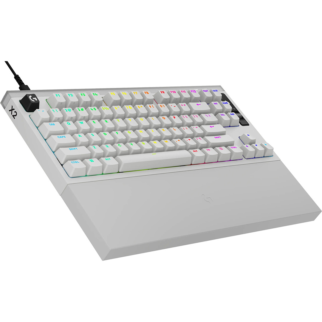 Logitech Pro X2 TKL Rapid, US, white - Keyboard