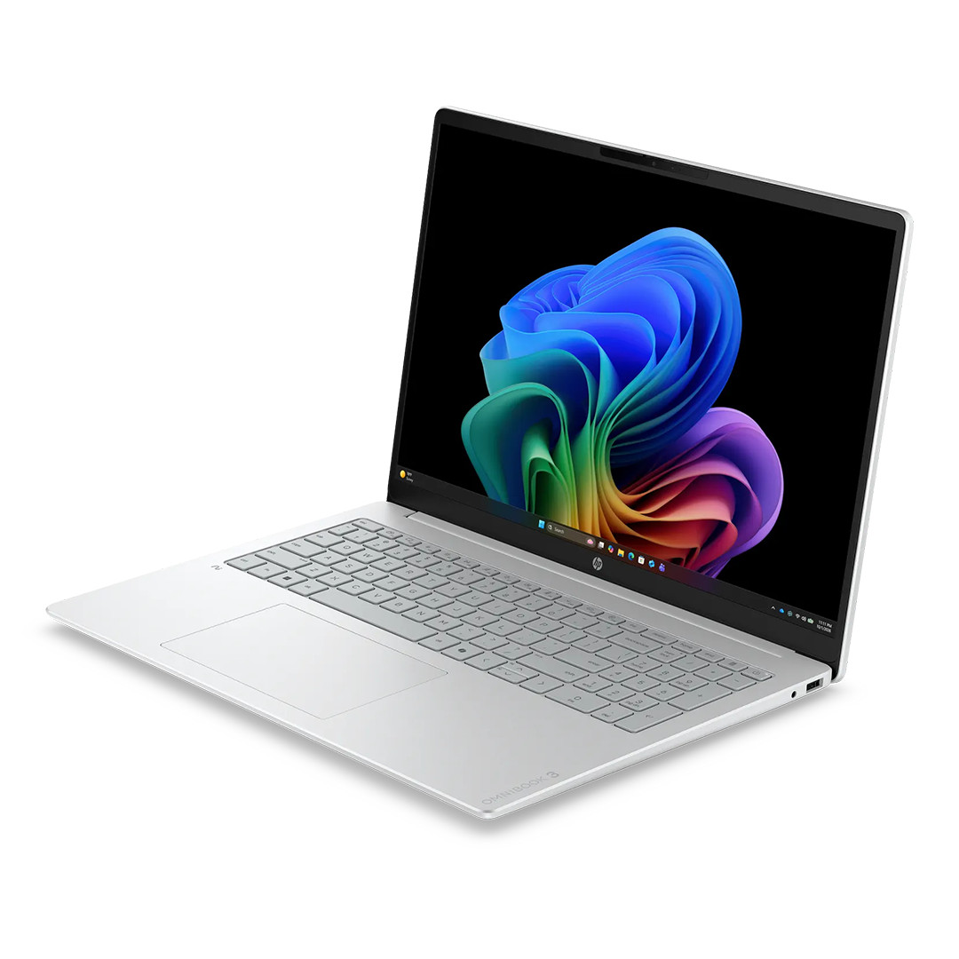 HP OmniBook 3 AI, 16'', WUXGA, Ryzen 5, 24 GB, 512 GB, ENG, sudraba - Portatīvais dators