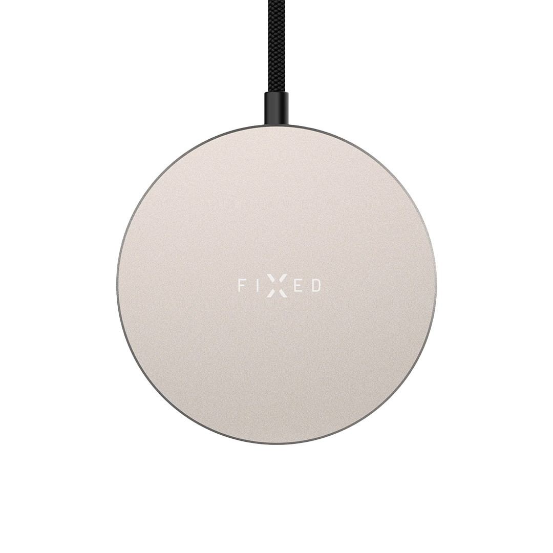 Fixed MagPad Slim, 25 W, Qi2.2, MagSafe, titanium - Wireless charger