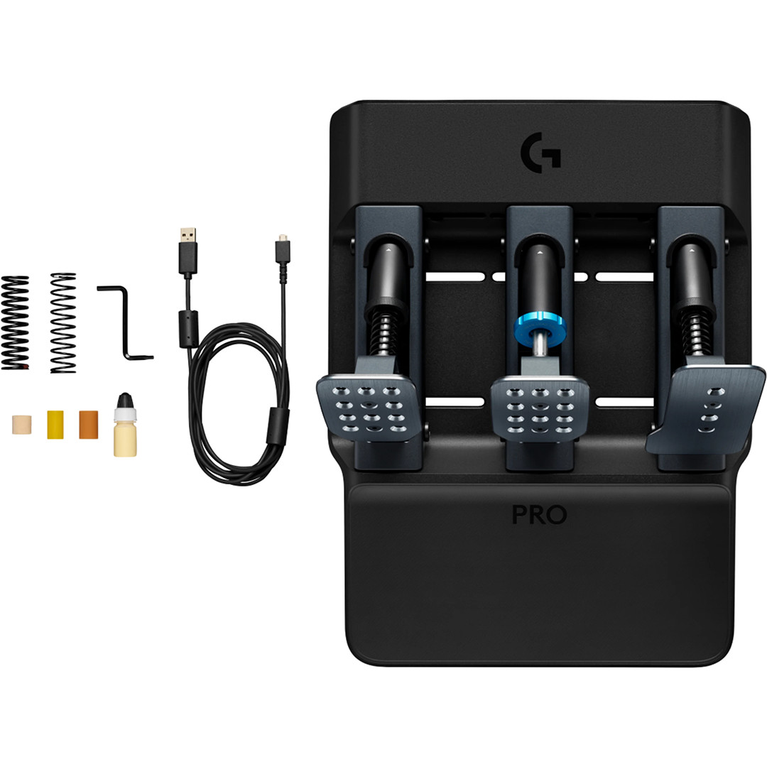 Logitech G Pro racing pedals, black - Sim pedals