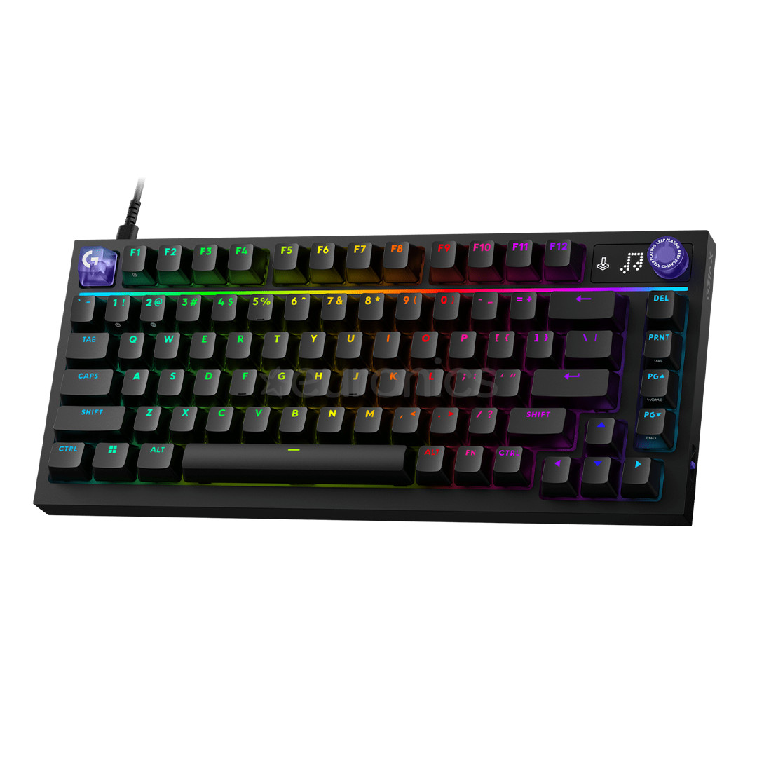 Logitech G316 X 75, tactile, US, black - Keyboard