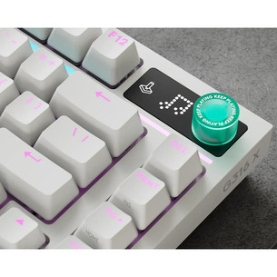 Logitech G316 X 75, tactile, US, white - Keyboard
