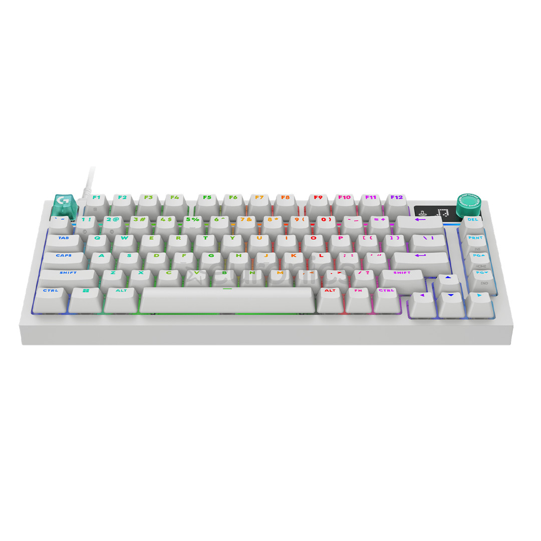 Logitech G316 X 75, tactile, US, white - Keyboard