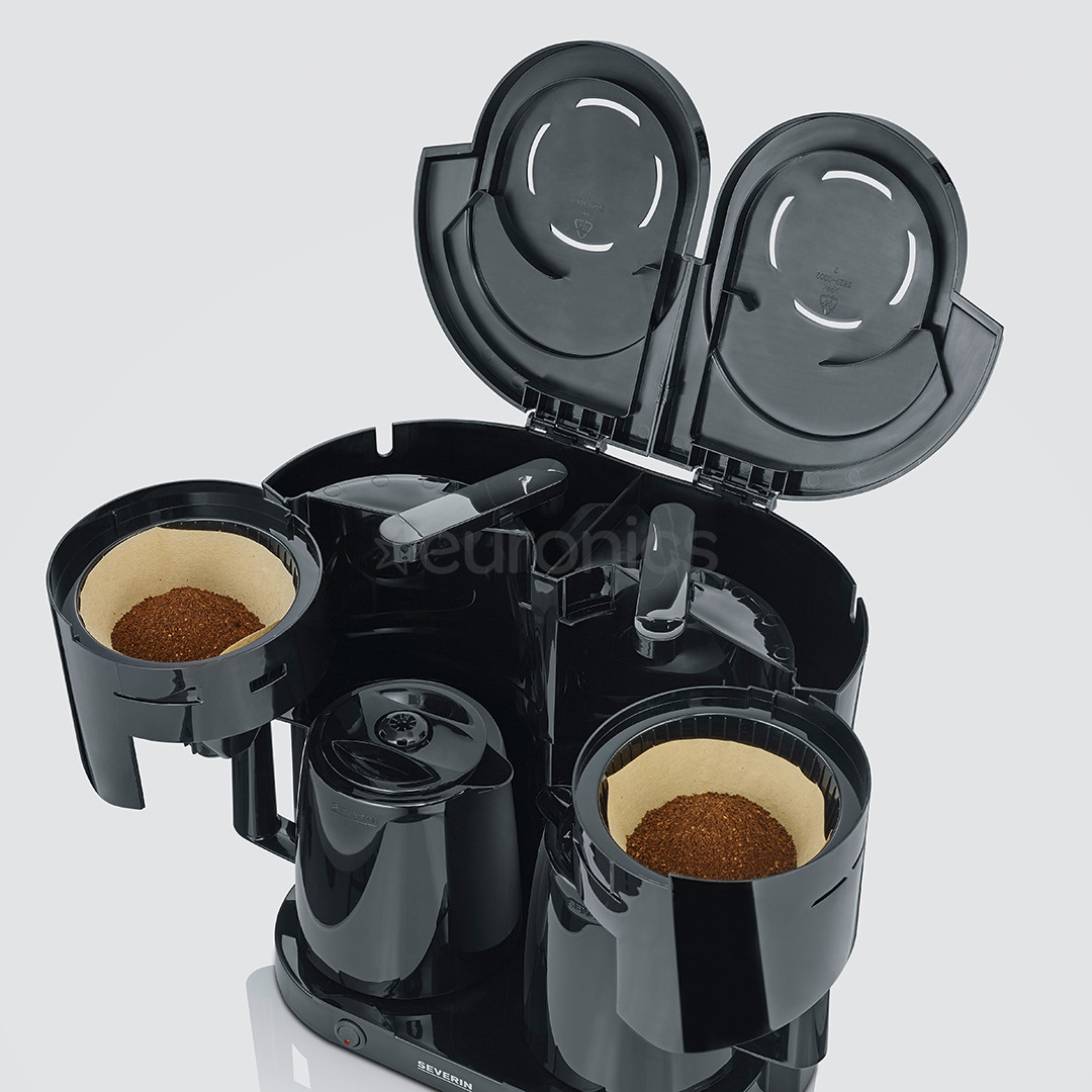 Severin, melna - Kafijas automāts ar filtru