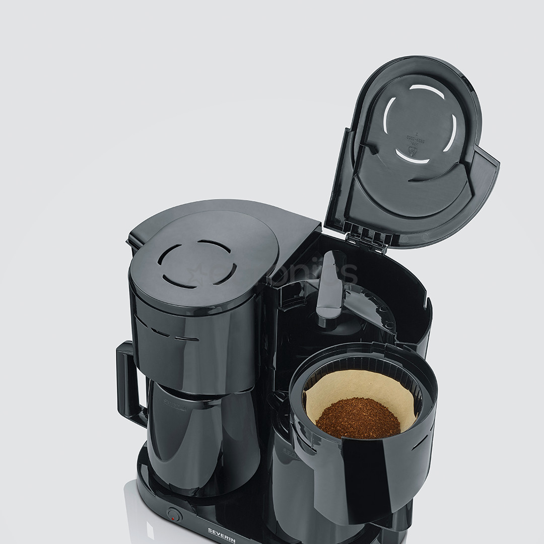 Severin, melna - Kafijas automāts ar filtru