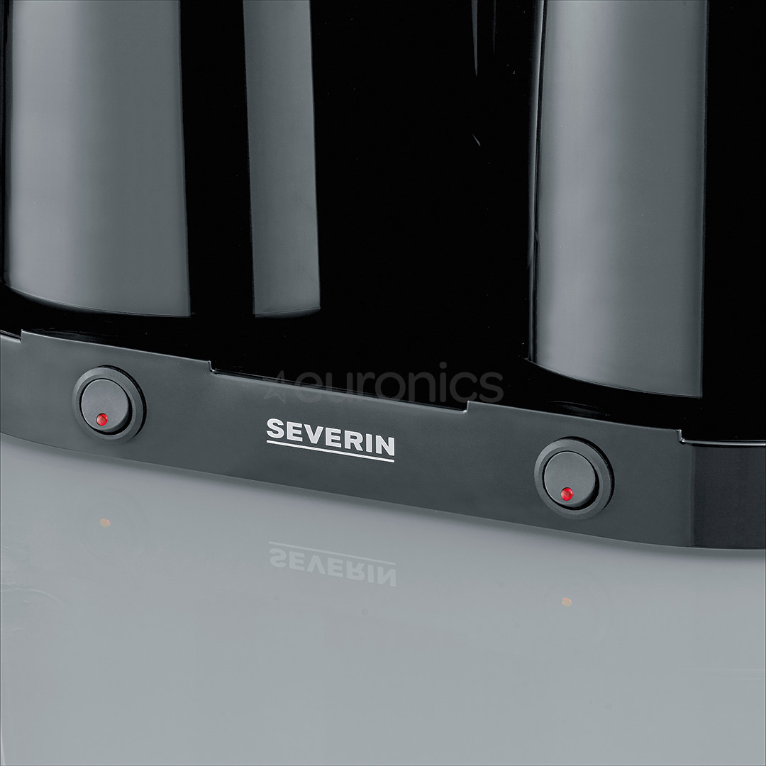 Severin, melna - Kafijas automāts ar filtru