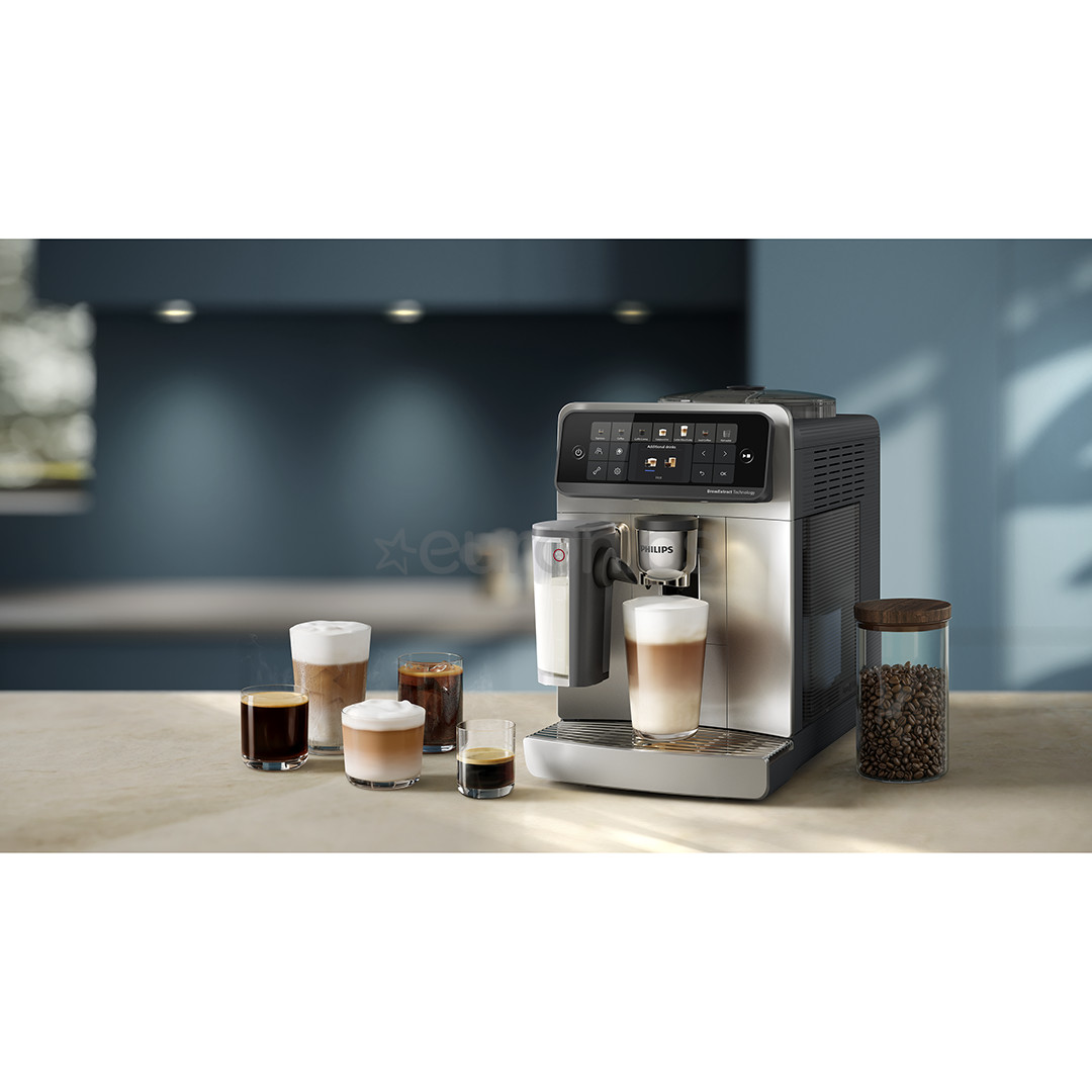 Philips LatteGo Pro 6000, black/grey - Espresso machine
