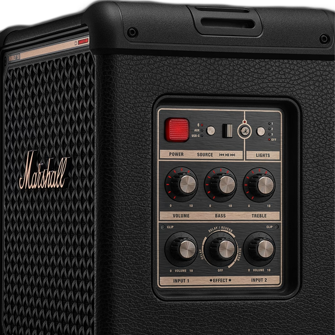 Marshall Bromley 150, черный / бронзовый - Колонка для вечеринок