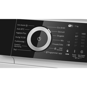 Bosch, Series 6, 11 kg, dziļums 59 cm, 1400 apgr/min. - Veļas mazgājamā mašīna ar priekšējo ielādi