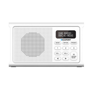 Blaupunkt DR3, balta - Portatīvais radio