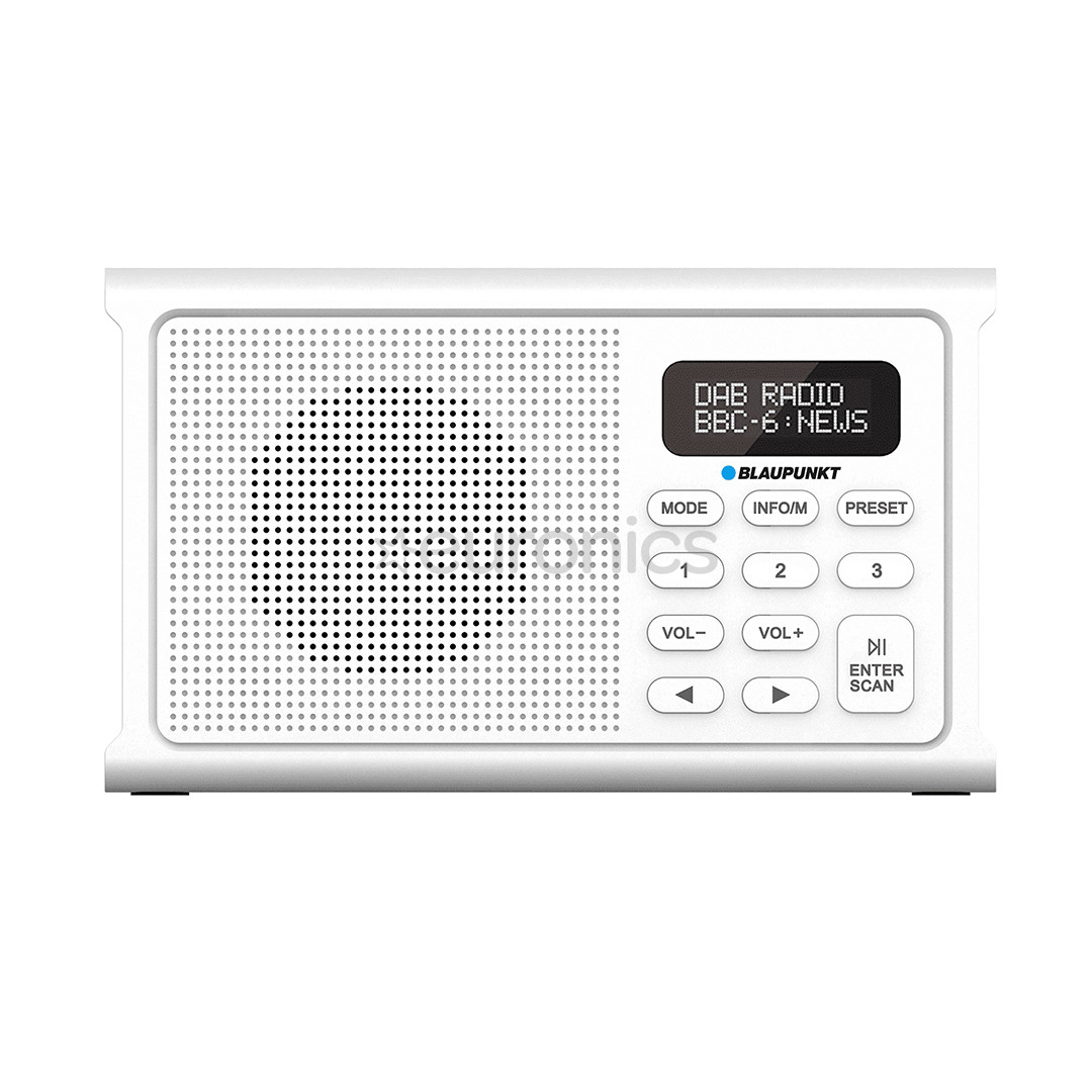 Blaupunkt DR3, white - Portable radio