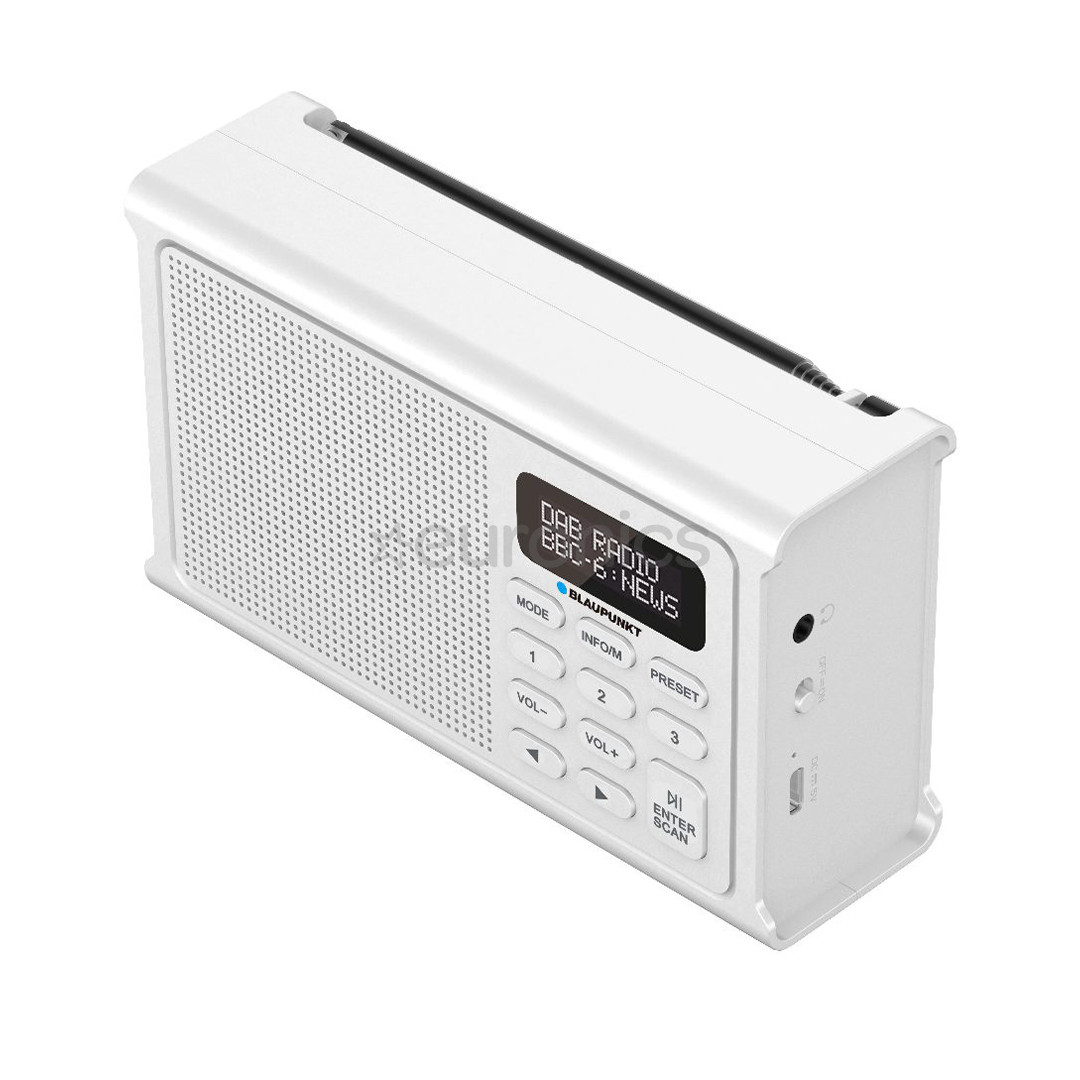 Blaupunkt DR3, white - Portable radio