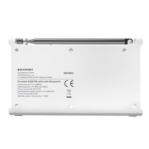 Blaupunkt DR3, white - Portable radio