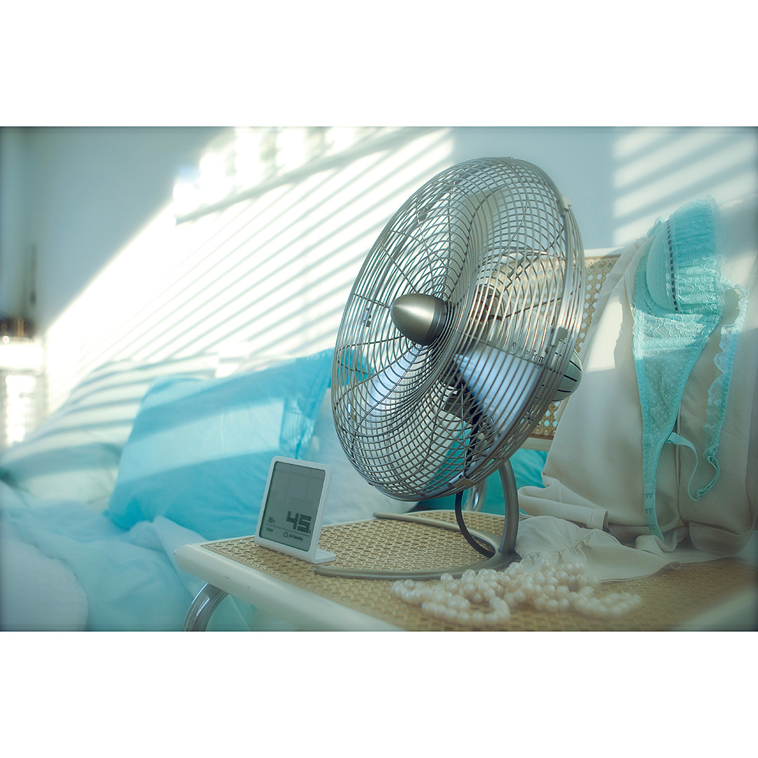 Stadler Form Charly, 56 W, nerūsējošā tērauda - Galda ventilators