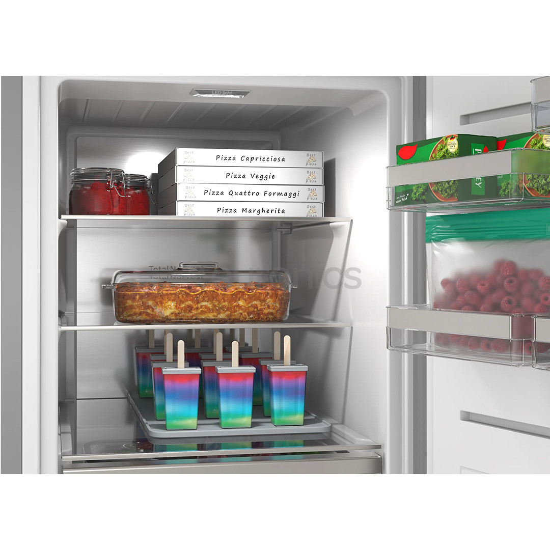 Bosch Series 6, NoFrost, 334 L, height 187 cm, grey - Freezer