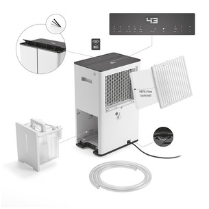 Stadler Form Lukas, 70 m², white - Dehumidifier