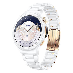 Huawei Watch 6 Pro Ceramic Edition, 43 mm, balta - Viedpulkstenis 55020KFX