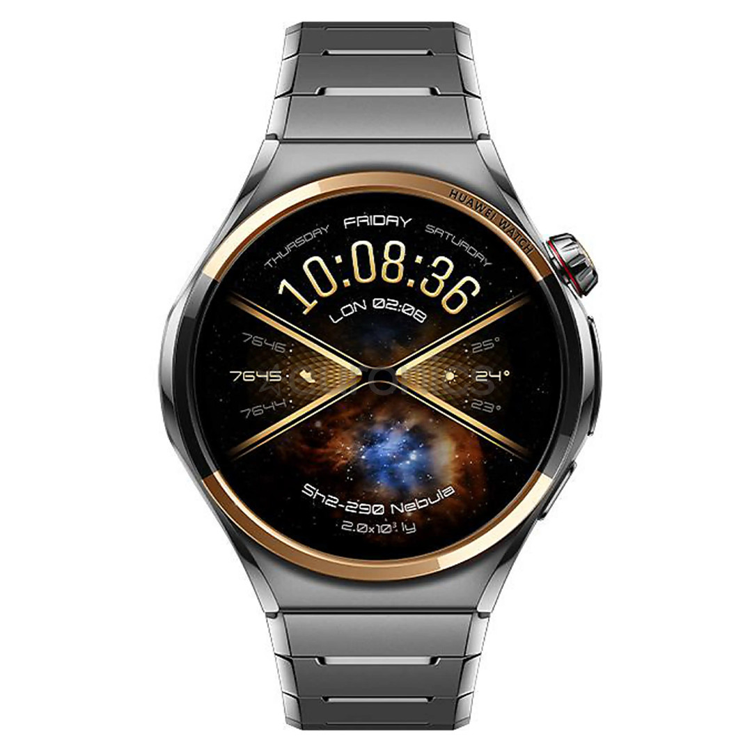 Huawei Watch 6 Pro Space Edition, 46 mm, titanium, melna - Viedpulkstenis