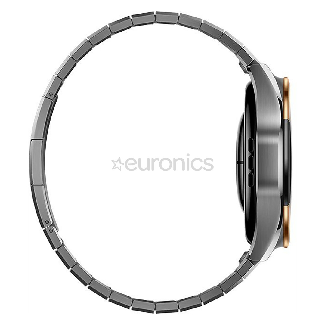 Huawei Watch 6 Pro Space Edition, 46 mm, titanium, melna - Viedpulkstenis
