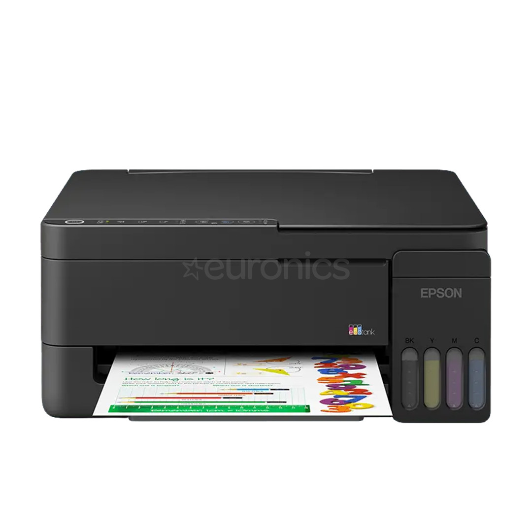 Epson EcoTank L3350, черный - Многофункциональный цветной струйный принтер