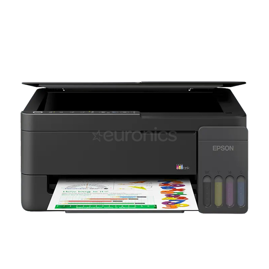 Epson EcoTank L3350, черный - Многофункциональный цветной струйный принтер