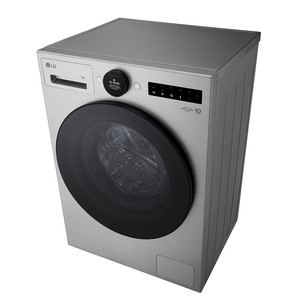 LG, 9 кг, глубина 47,5 см, 1200 об/мин, серебристый - Стиральная машина с передней загрузкой