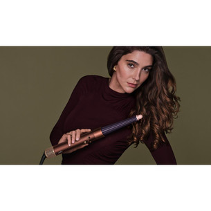 Dyson Airwrap i.d.™, Bluetooth®, 1300 W, Straight+Wavy, brūna/violeta - Matu veidotājs