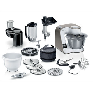 Bosch MUM 5, Series 4, 1000 W, balta/bronza - Virtuves kombains