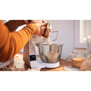Bosch MUM 5, Series 4, 1000 W, balta/bronza - Virtuves kombains