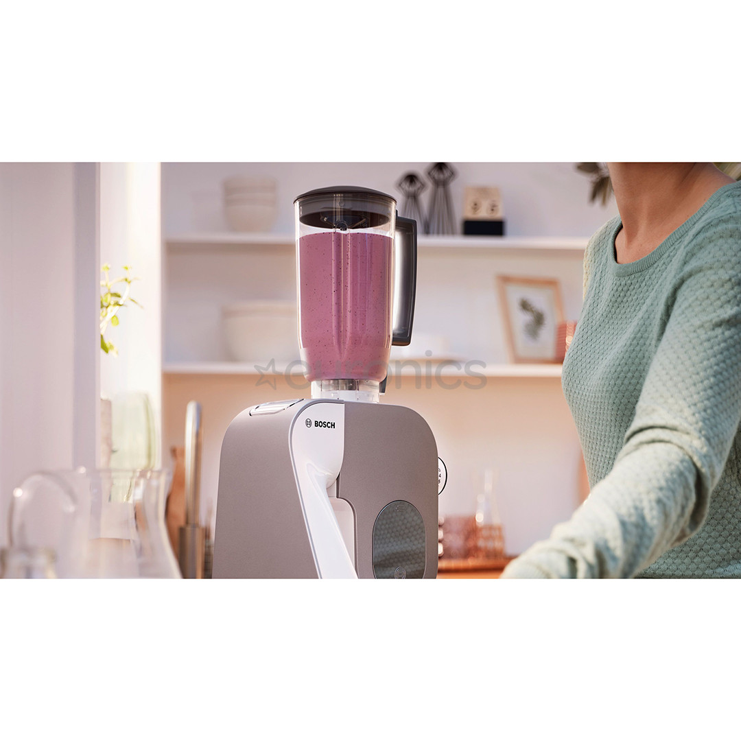 Bosch MUM 5, Series 4, 1000 W, balta/bronza - Virtuves kombains