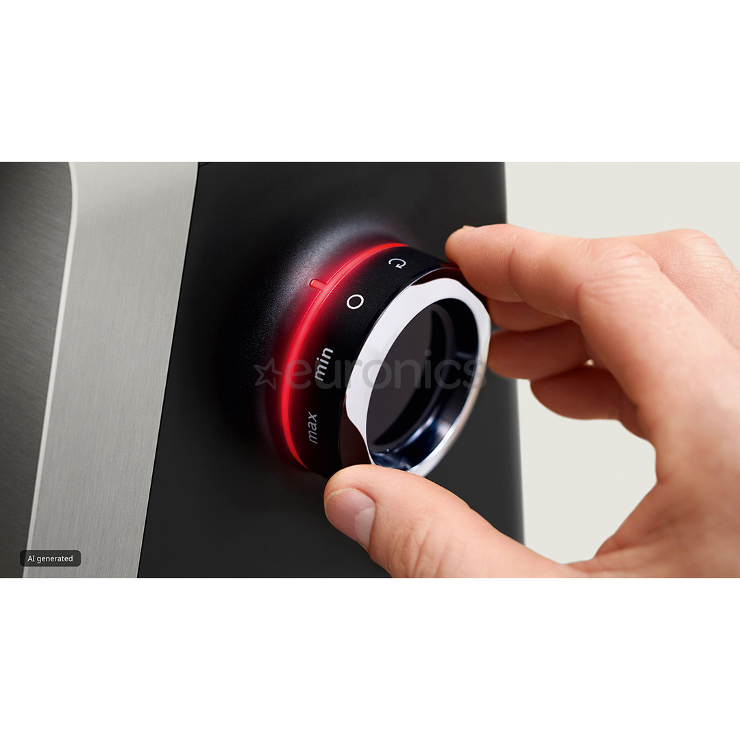 Bosch MultiPower, Series 8, melna/nerūsējošā tērauda - Gaļas maļamā mašīna
