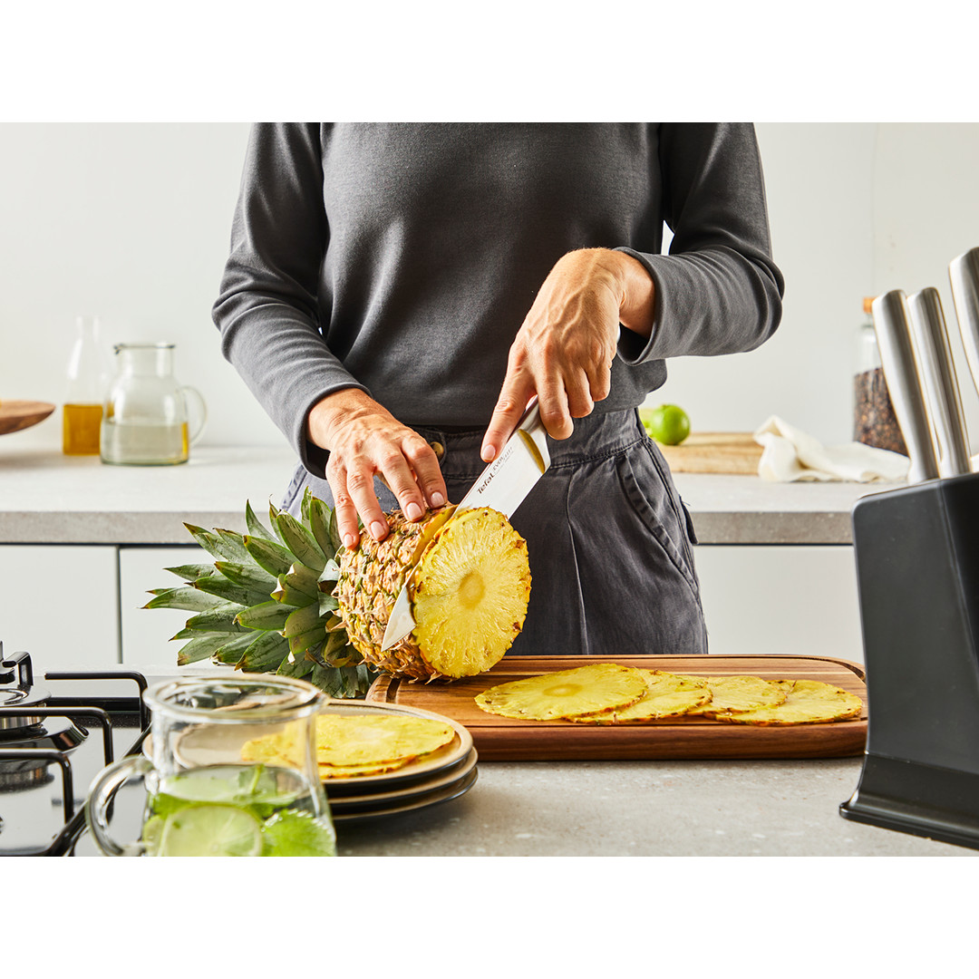 Tefal EverSharp, 6 piederumi, nerūsējošā tērauda - Nažu komplekts ar statīvu
