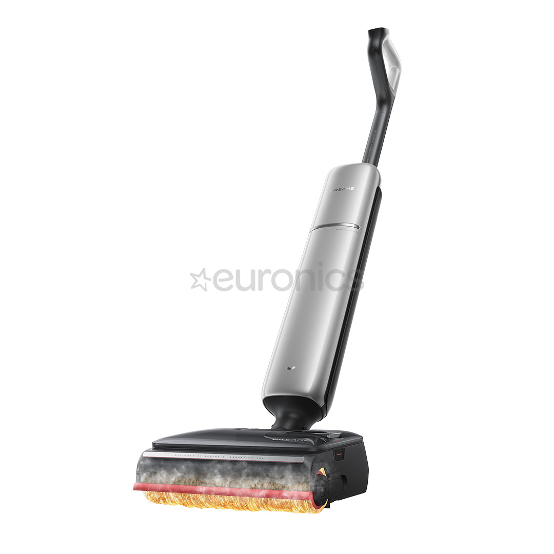 Dreame T16 Pro Heat, Wet & Dry, pelēka - Bezvadu putekļu sūcējs