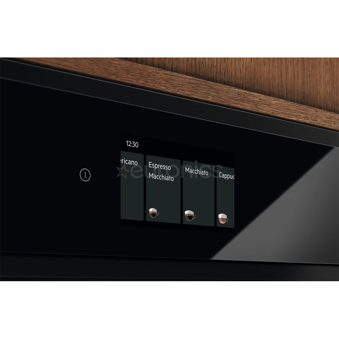 Electrolux 800 Seeria, matt black - Built-in espresso machine