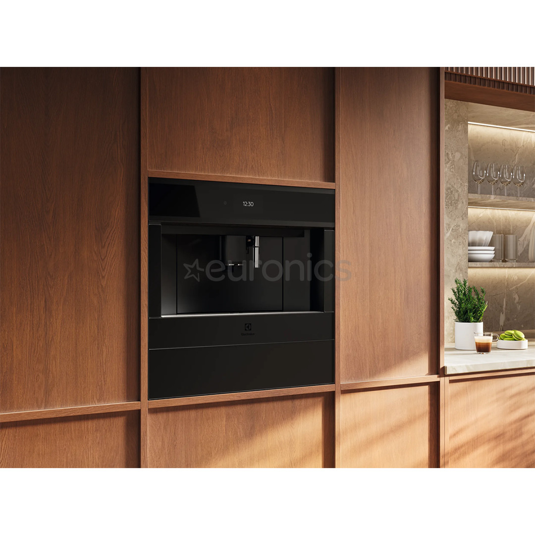 Electrolux 800 Seeria, matt black - Built-in espresso machine