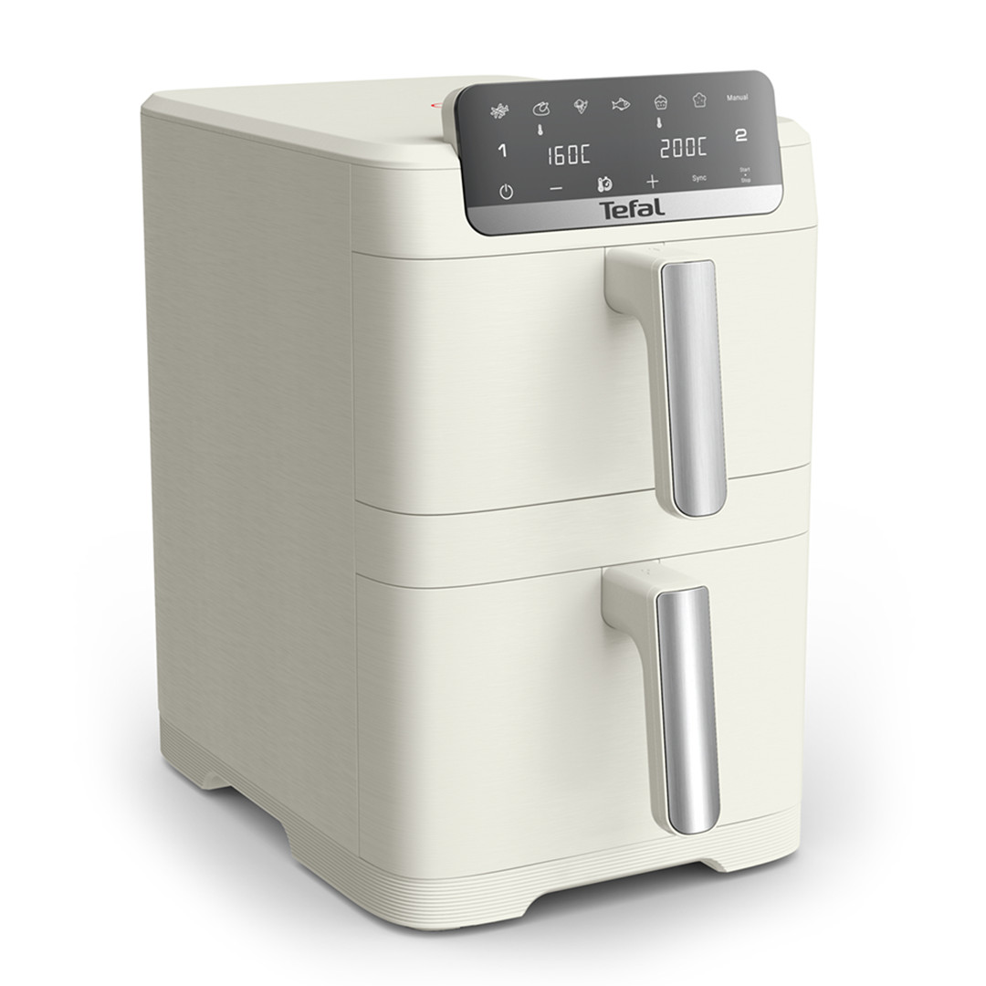 Tefal Easy Fry Crispy Stack, 10 L, 2700 W, bēša - Karstā gaisa friteris