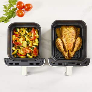 Tefal Easy Fry Crispy Stack, 10 L, 2700 W, bēša - Karstā gaisa friteris