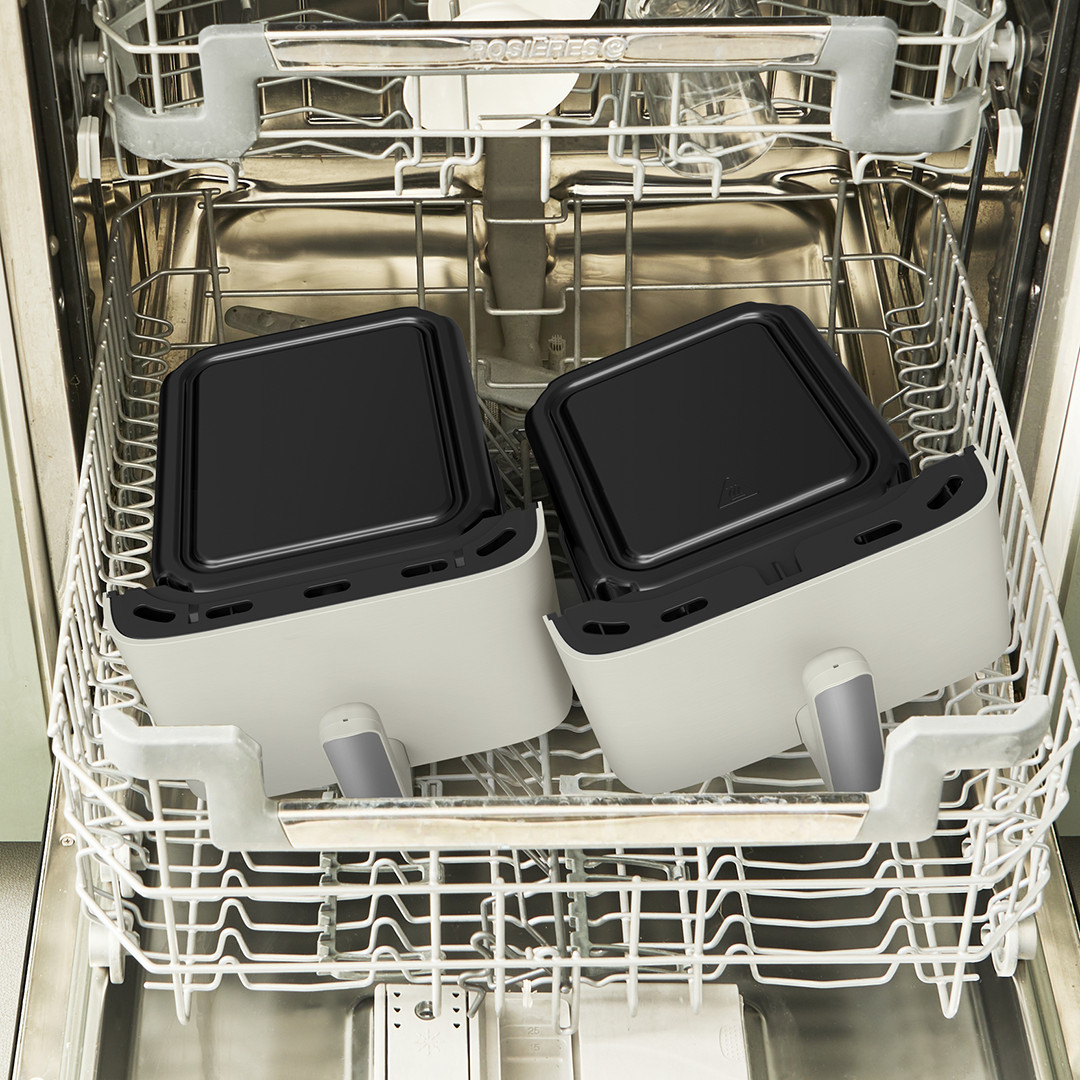 Tefal Easy Fry Crispy Stack, 10 L, 2700 W, bēša - Karstā gaisa friteris