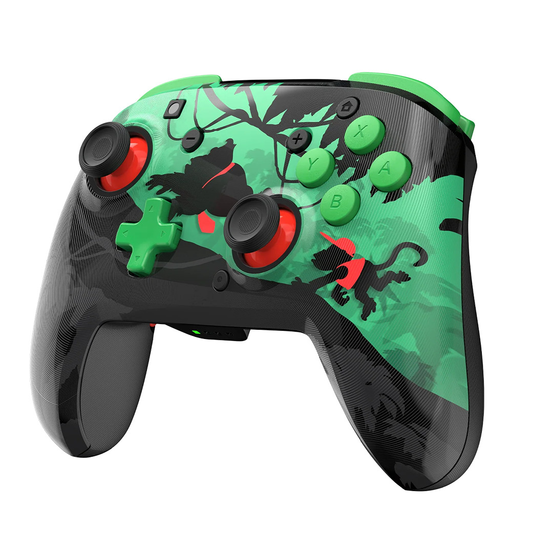 Turtle Beach Rematch Donkey Kong, Nintendo Switch, melna/zaļa - Bezvadu kontrolieris