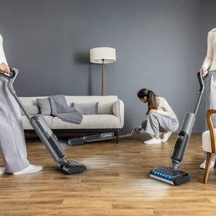 Tefal X-Clean 7 Pro, wet & dry, black/dark grey - Cordless hard floor cleaner