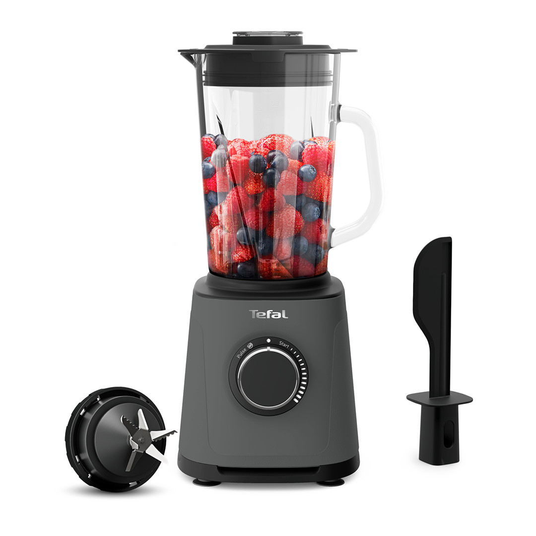 Tefal PerfectMix Essential, 1200 W, tumši pelēka - Blenderis